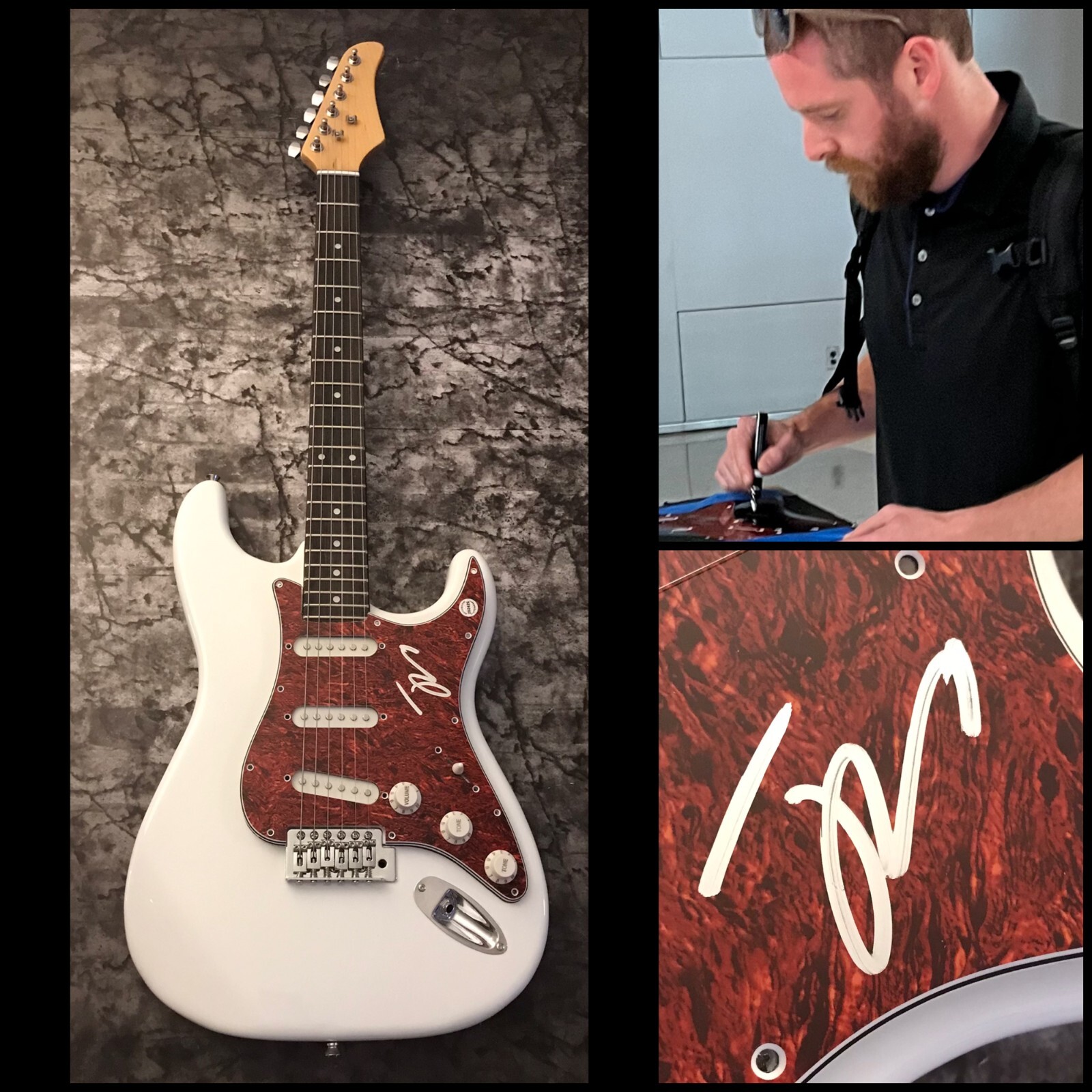 GFA Manchester Orchestra Band * ANDY HULL * Signed Electric Guitar PROOF COA

