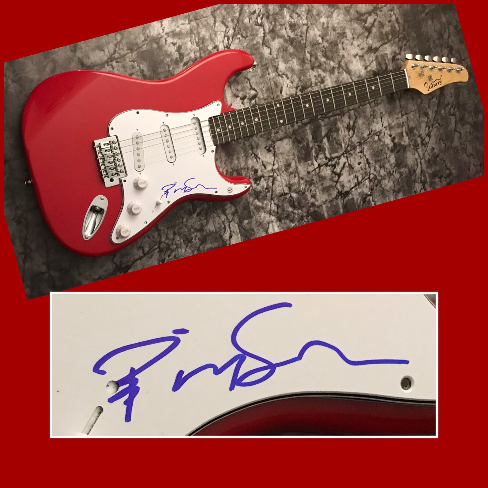 GFA Hall of Fame I Don't F with You * BIG SEAN * Signed Electric Guitar COA
