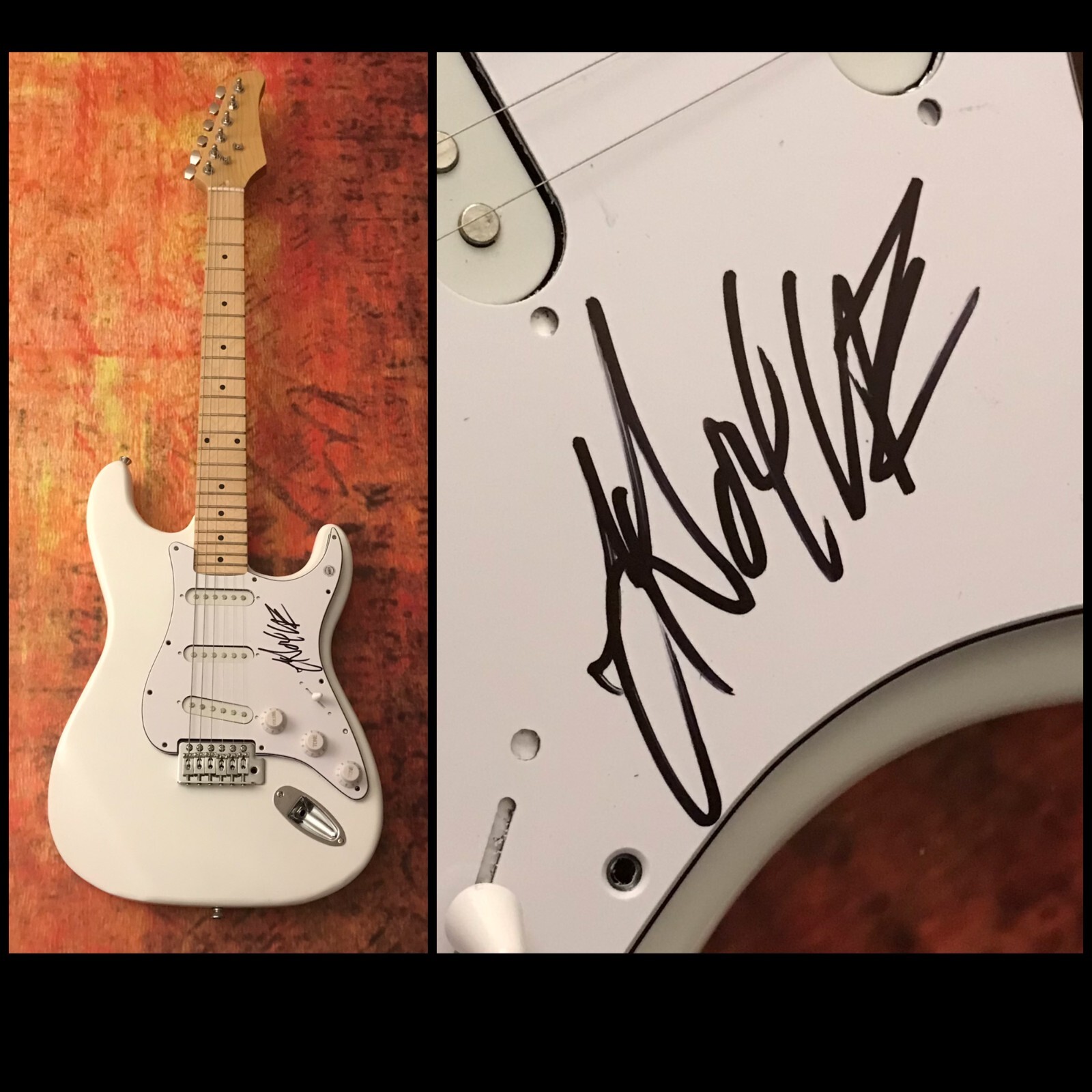 GFA The Misfits Guitarist * DOYLE WOLFGANG * Signed Electric Guitar D3 COA