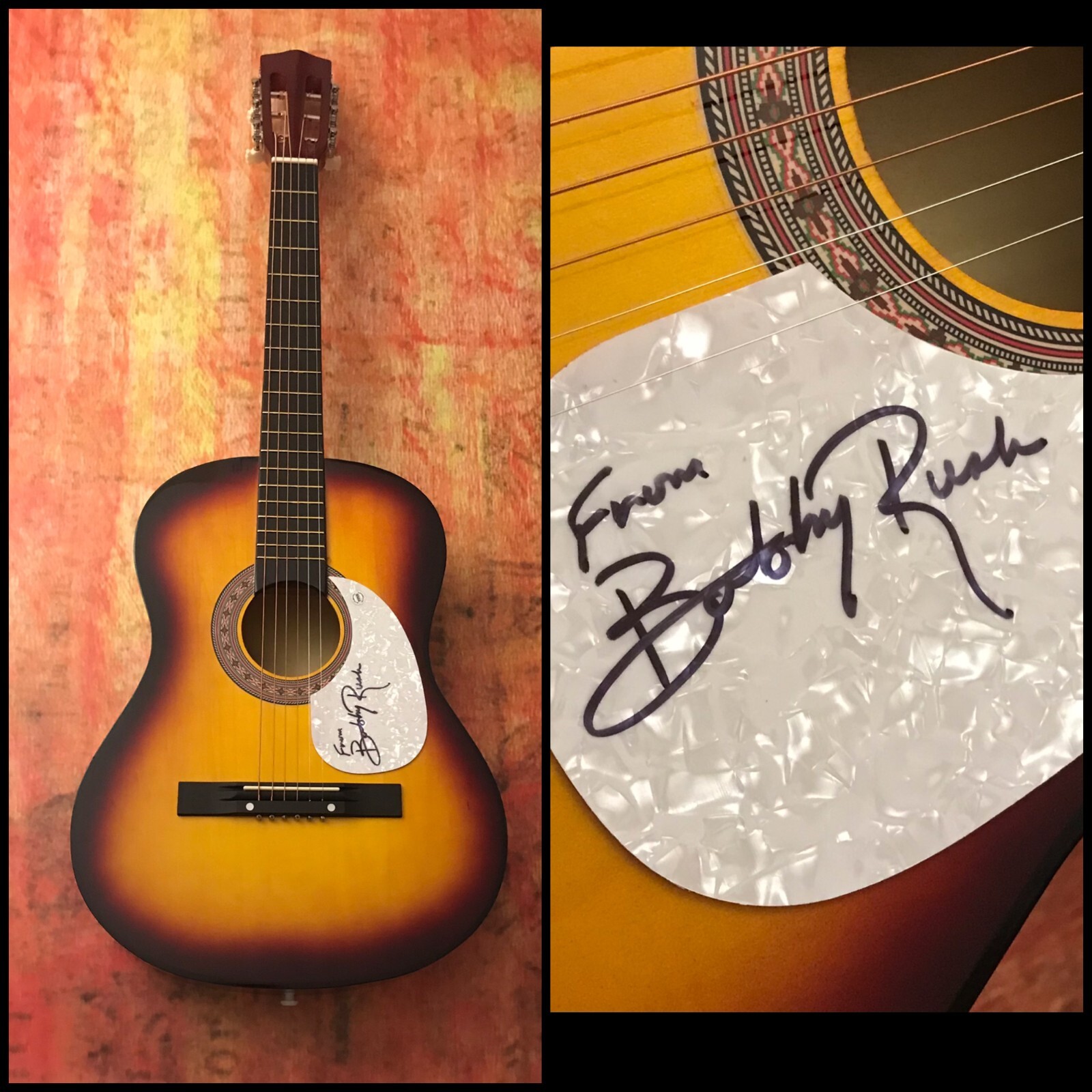 GFA I Ain't Studdin' You * BOBBY RUSH * Signed Acoustic Guitar B5 COA
