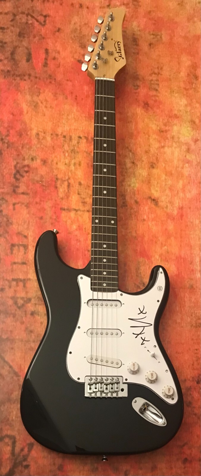 GFA Rise Against Band * TIM McILRATH * Signed Electric Guitar PROOF TM3 COA