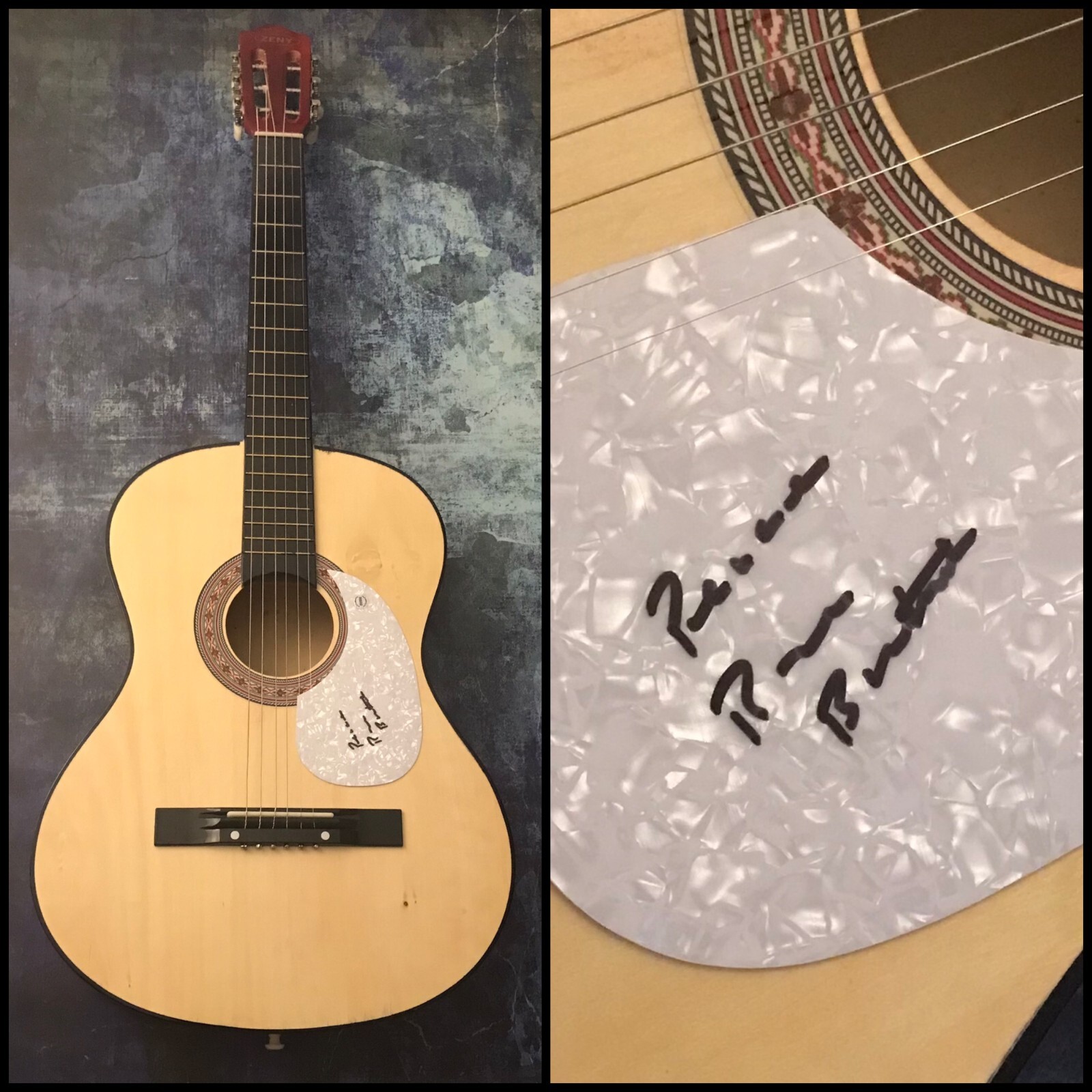 GFA Country Joe & the Fish * BRUCE BARTHOL * Signed Acoustic Guitar COA
