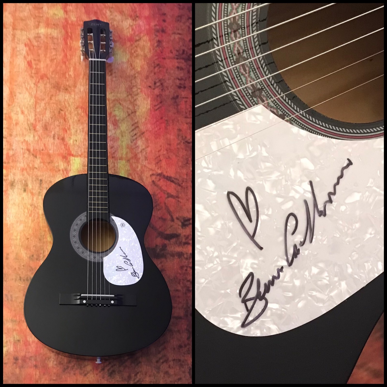 GFA Waiting for a Miracle Star * BRUCE COCKBURN * Signed Acoustic Guitar COA
