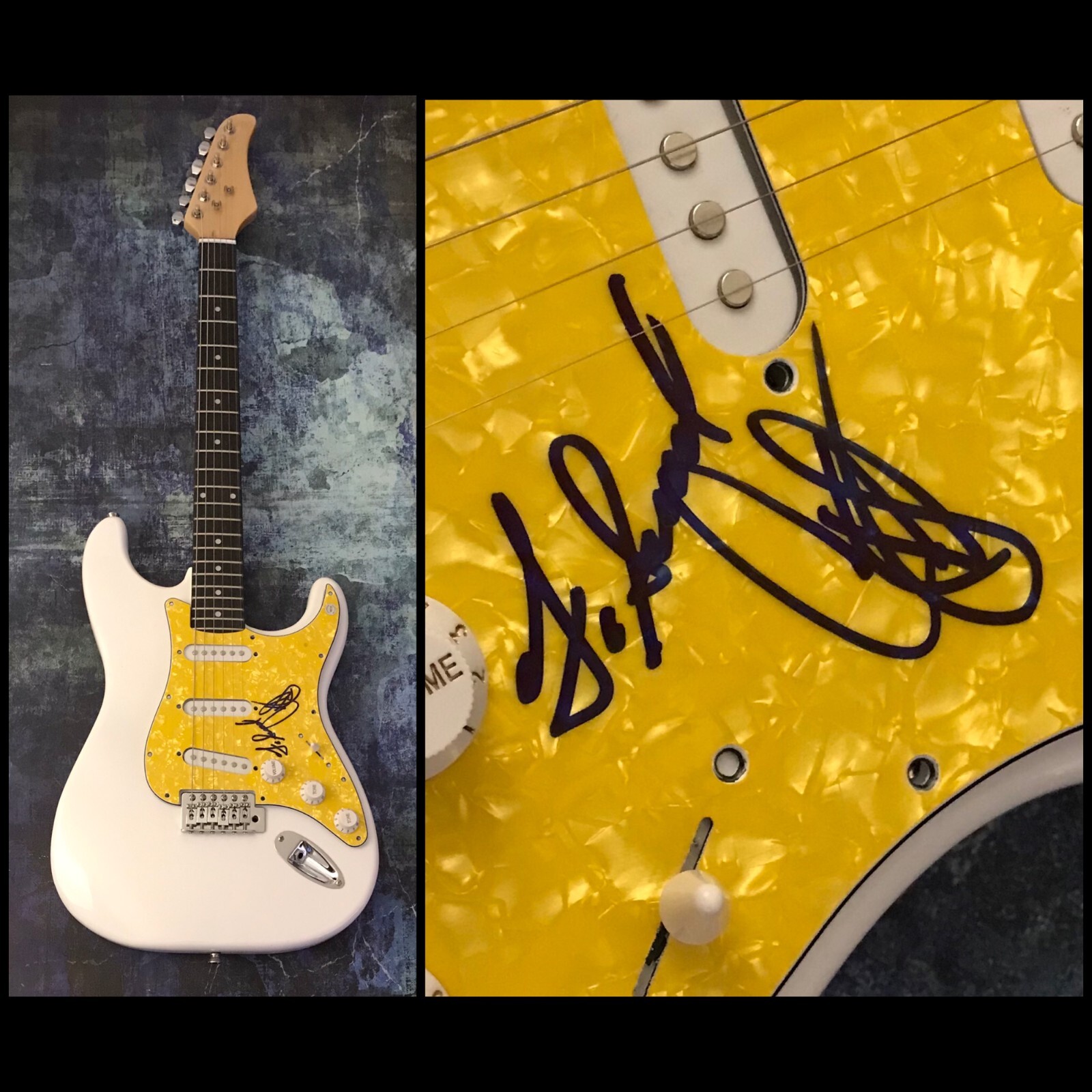 GFA Chuck Negron & Floyd Sneed * THREE DOG NIGHT * Signed Electric Guitar COA
