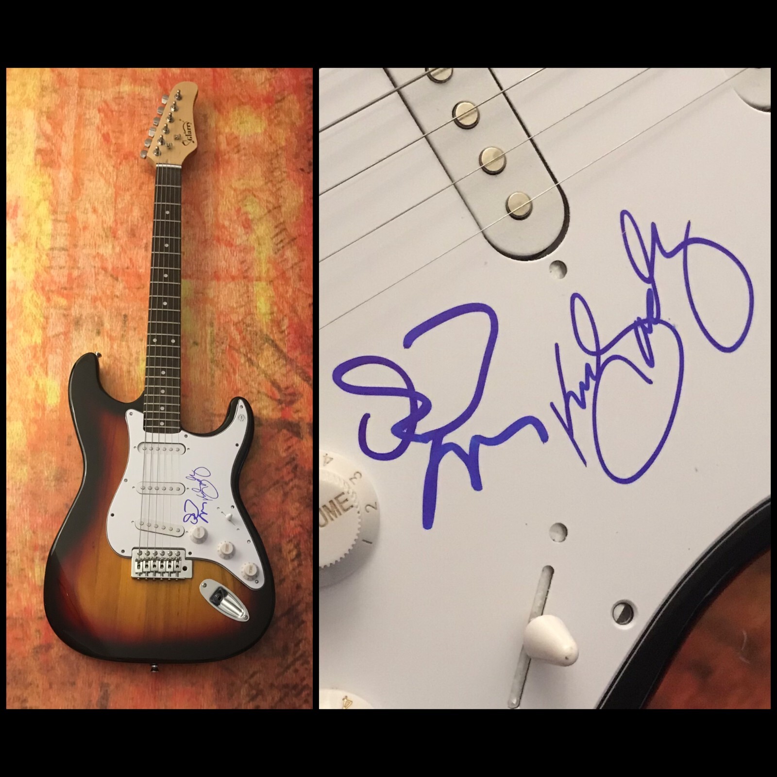 GFA Bill Payne & Kenny Gradney * LITTLE FEAT * Signed Electric Guitar AD2 COA
