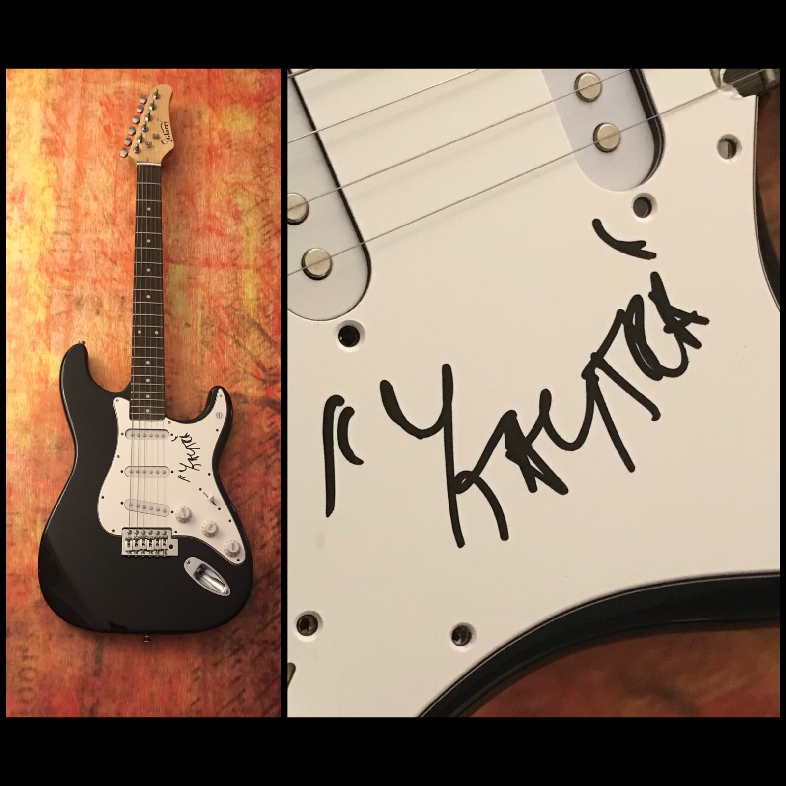 GFA 10% Bubba Glowed Up Star * KAYTRANDA * Signed Electric Guitar PROOF K4 COA
