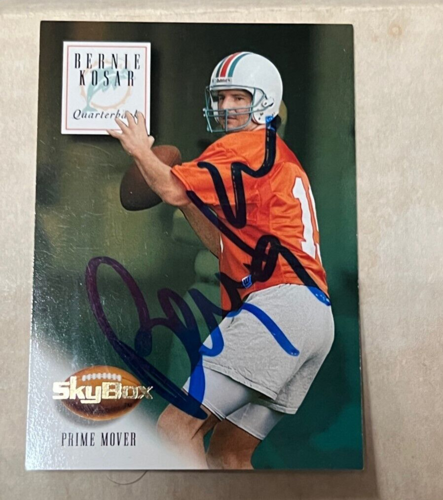 Bernie Kosar signed autographed 1994 SkyBox Premium Football Card #92
