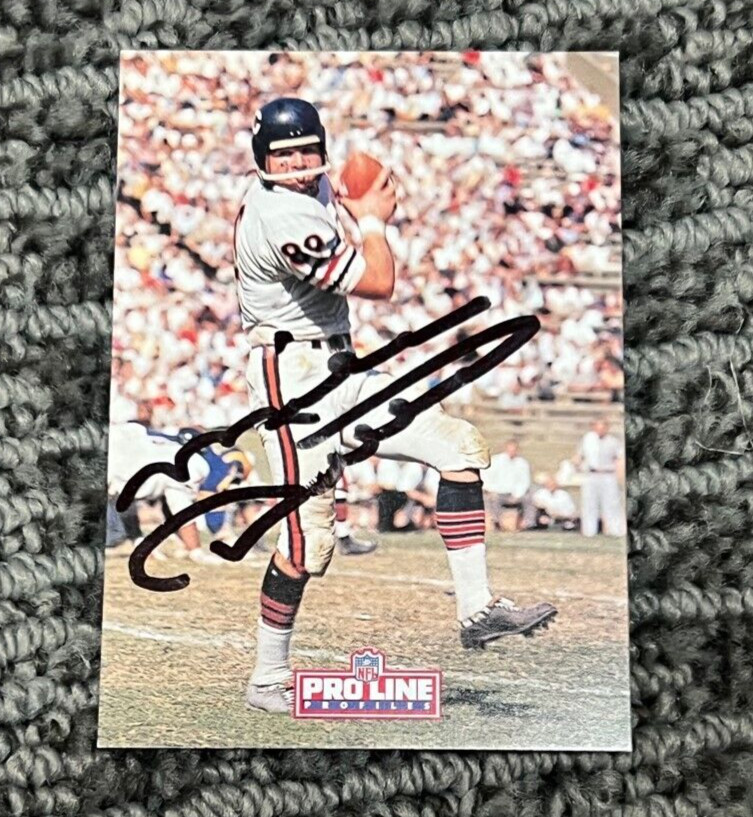 MIKE DITKA signed autographed 1992 PRO LINE PORTRAITS Card Chicago Bears
