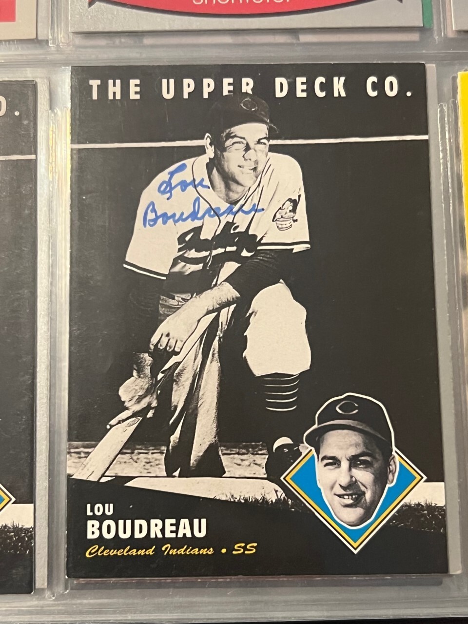 Lou Boudreau signed autographed 1994 Upper Deck All-Time Heroes Card #204

