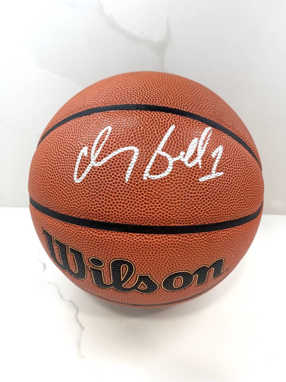 Chauncey Billups hand signed NBA Basketball Detroit Pistons Beckett Cert BAS