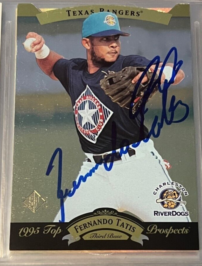 Fernando Tatis signed autographed 1995 SP Top Prospects #157 Baseball Card
