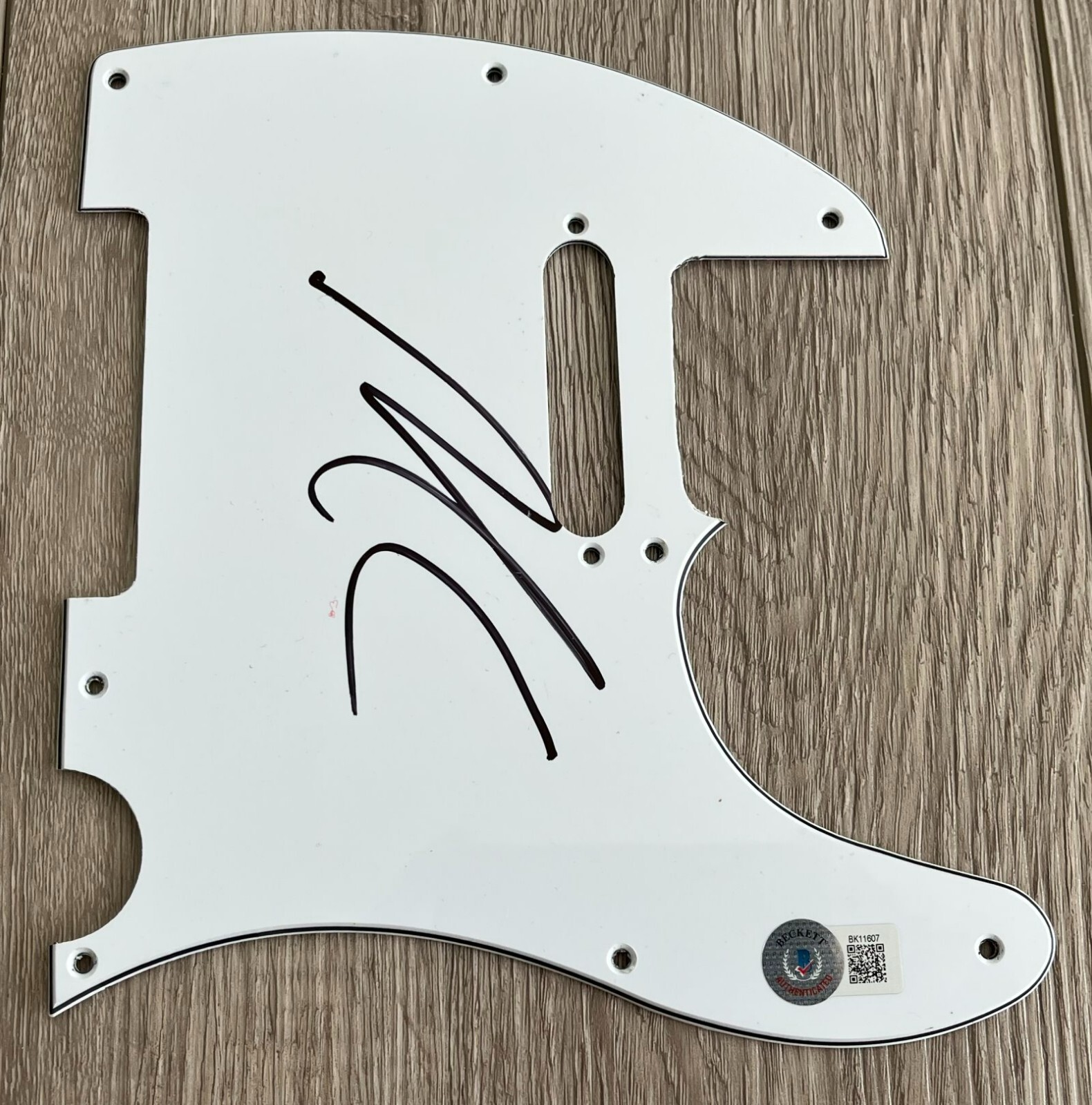 MARIAH CAREY SIGNED AUTOGRAPH TELECASTER GUITAR PICKGUARD B w/PROOF
