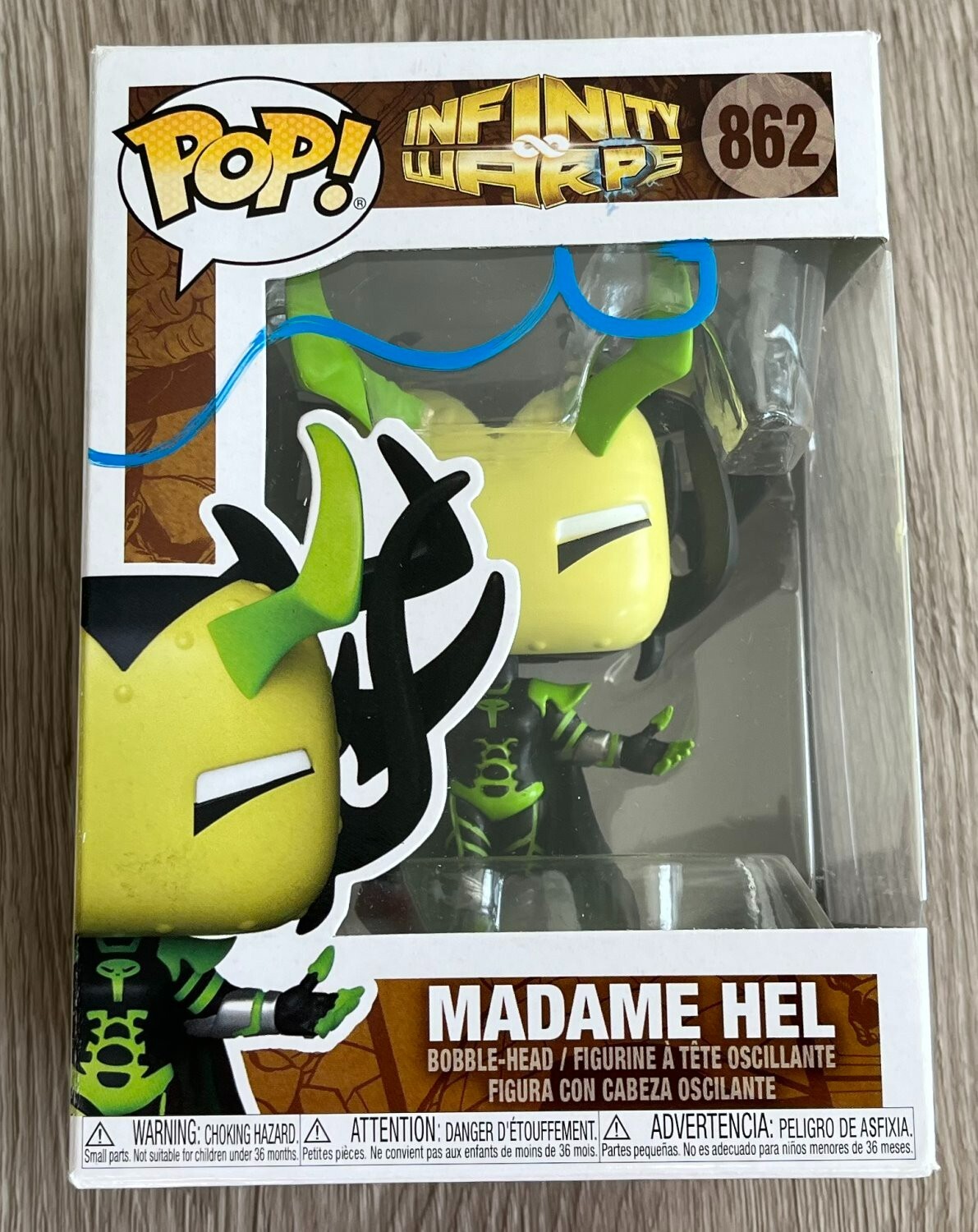 CATE BLANCHETT SIGNED THOR RAGNAROK MADAME HEL POP FUNKO 862 w/EXACT VIDEO PROOF
