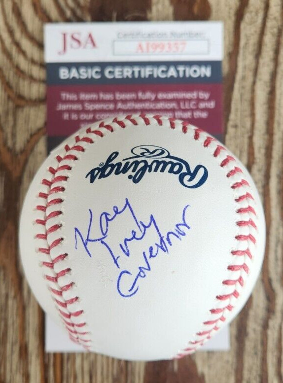Kay Ivey Signed OMLB Baseball w/ JSA COA #AI99357 Alabama Governor
