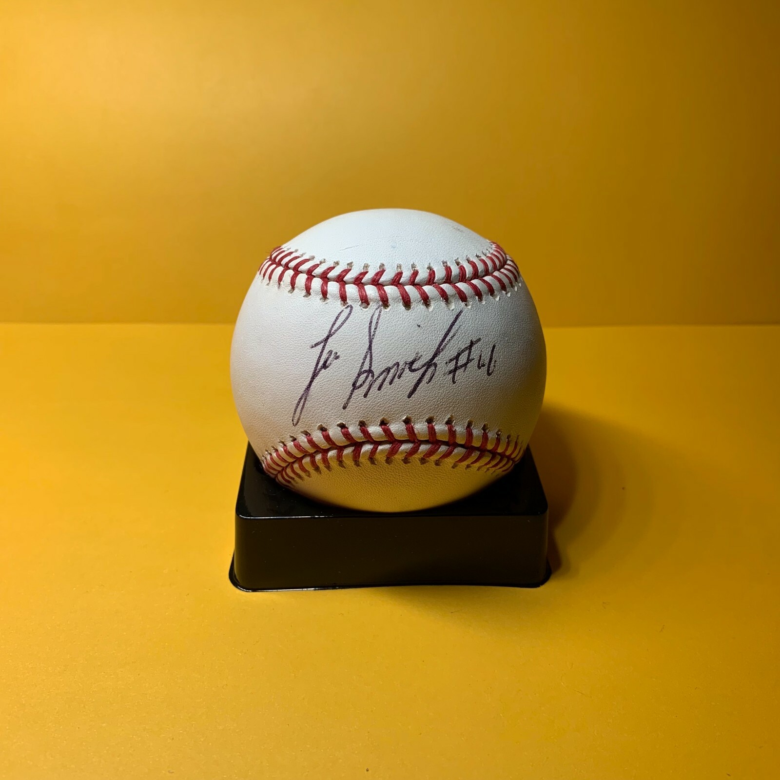 LEE SMITH CARDINALS/YANKEES/CUBS SIGNED AUTOGRAPHED M.L. BASEBALL W/ COA