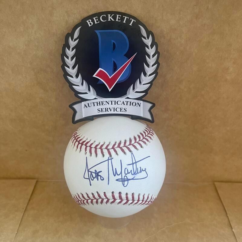JOSE MARTINEZ PITTSBURGH PIRATES SIGNED AUTO M.L.BASEBALL BAS AUTHENTICATED
