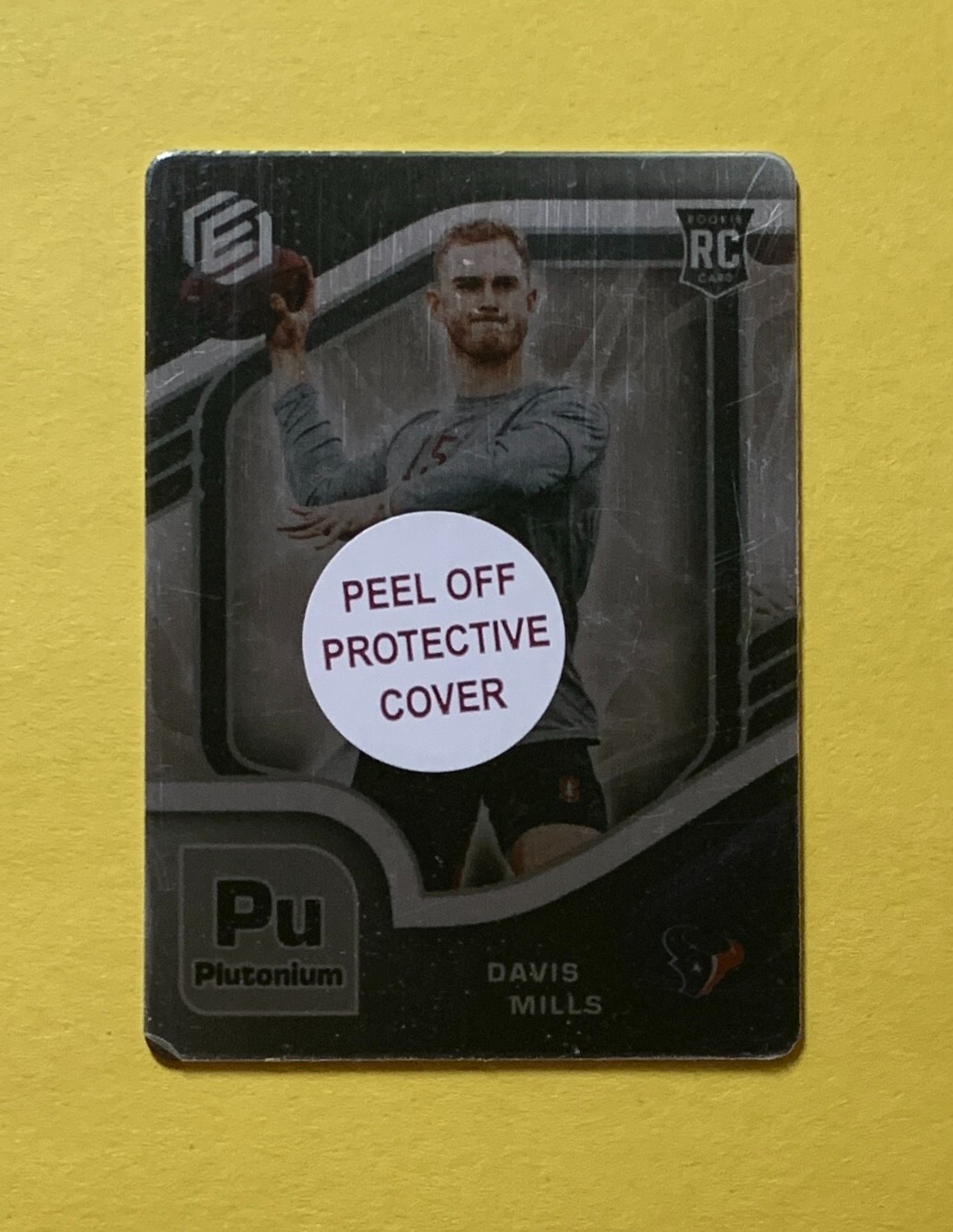 2021 PANINI ELEMENTS DAVID MILLS ROOKIE CARD /94 #99 TEXANS