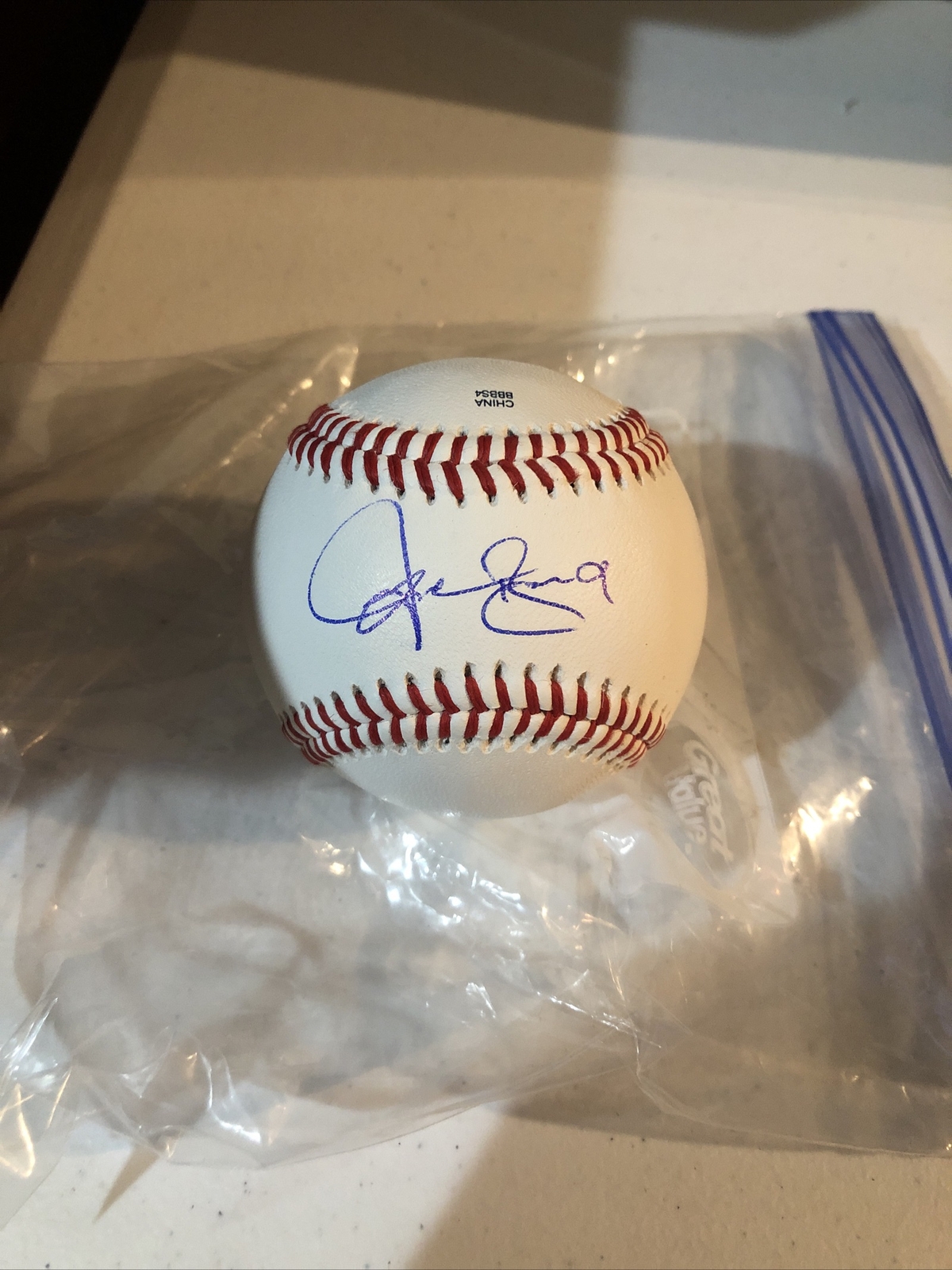 PHILADELPHIA PHILLIES- DOMONIC BROWN SIGNED AUTOGRAPH ROLB1 BASEBALL COA