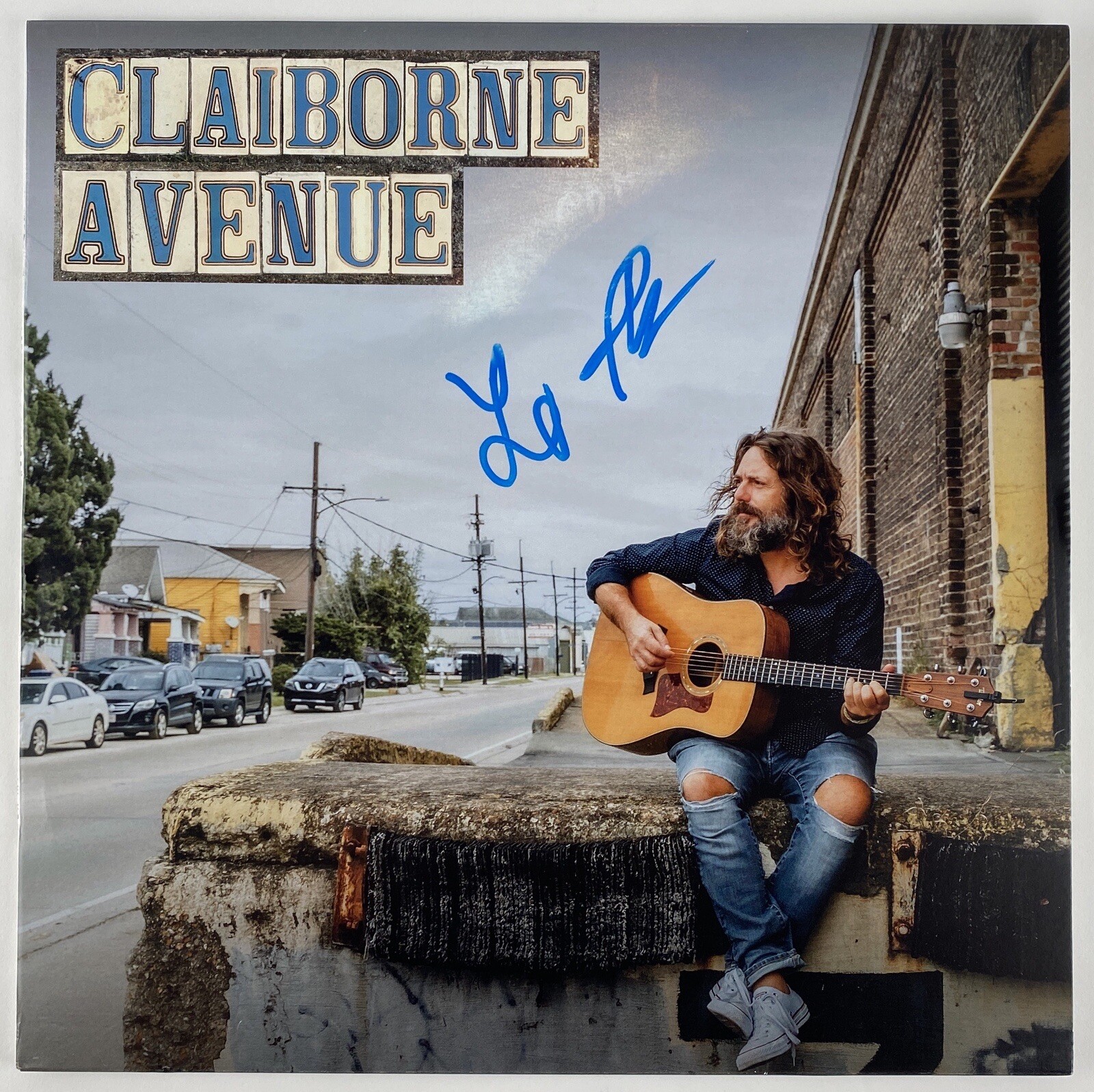 DR LO FABER SIGNED AUTOGRAPH VINYL ALBUM ACOA COA CLAIRBORNE AVENUE