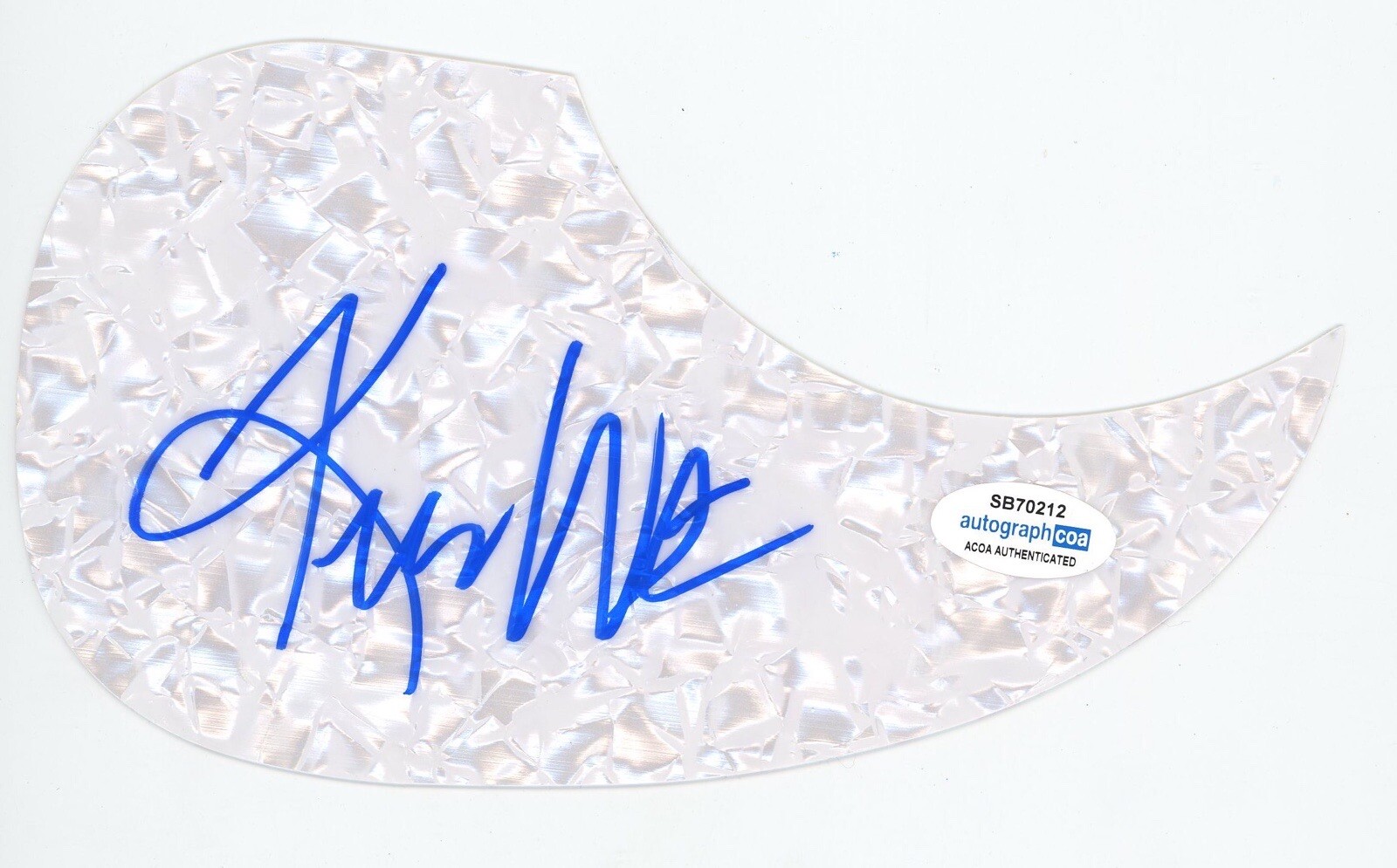 KIM WILSON FABULOUS THUNDERBIRDS SIGNED AUTOGRAPH ACOUSTIC PICKGUARD ACOA GUITAR