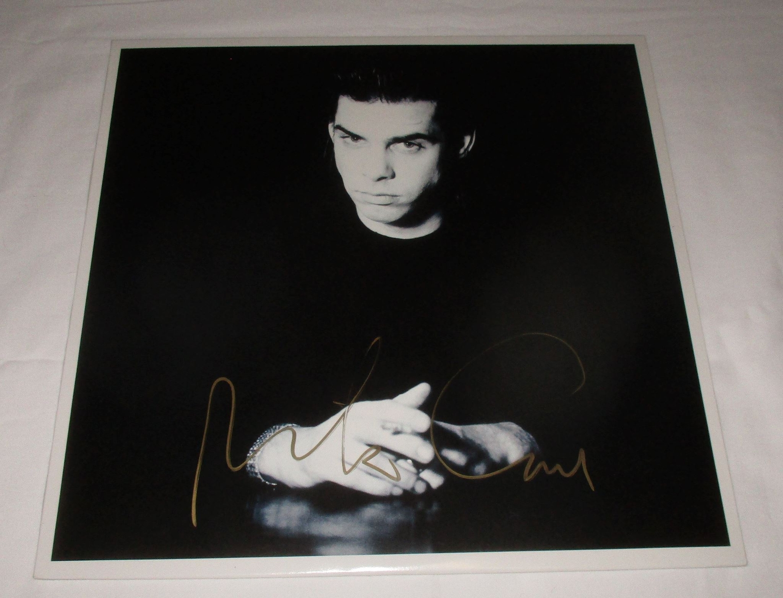 NICK CAVE SIGNED THE FIRSTBORN IS DEAD VINYL RECORD JSA
