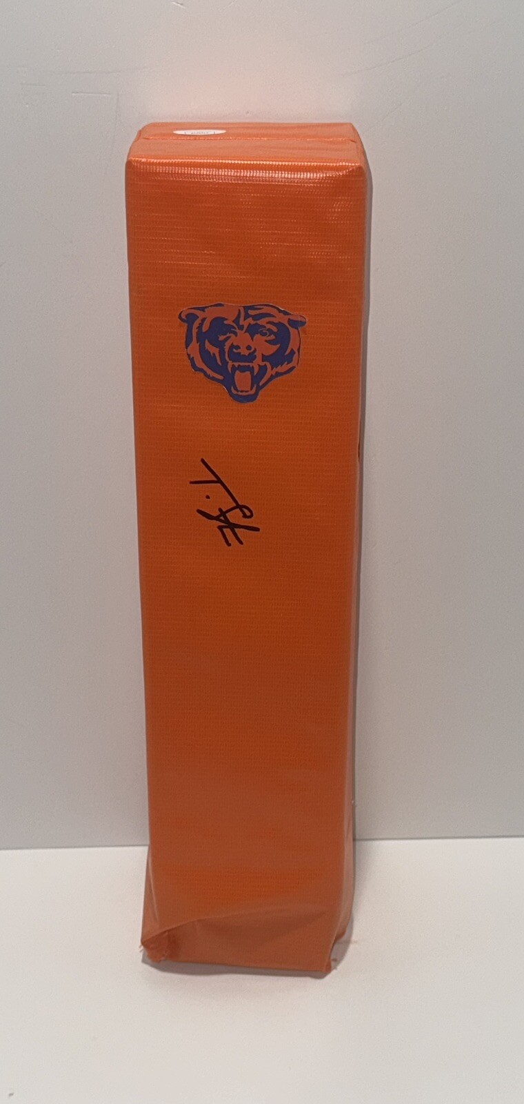 TYRIQUE STEVENSON SIGNED TOUCHDOWN PYLON CHICAGO BEARS NFL STAR PROOF
