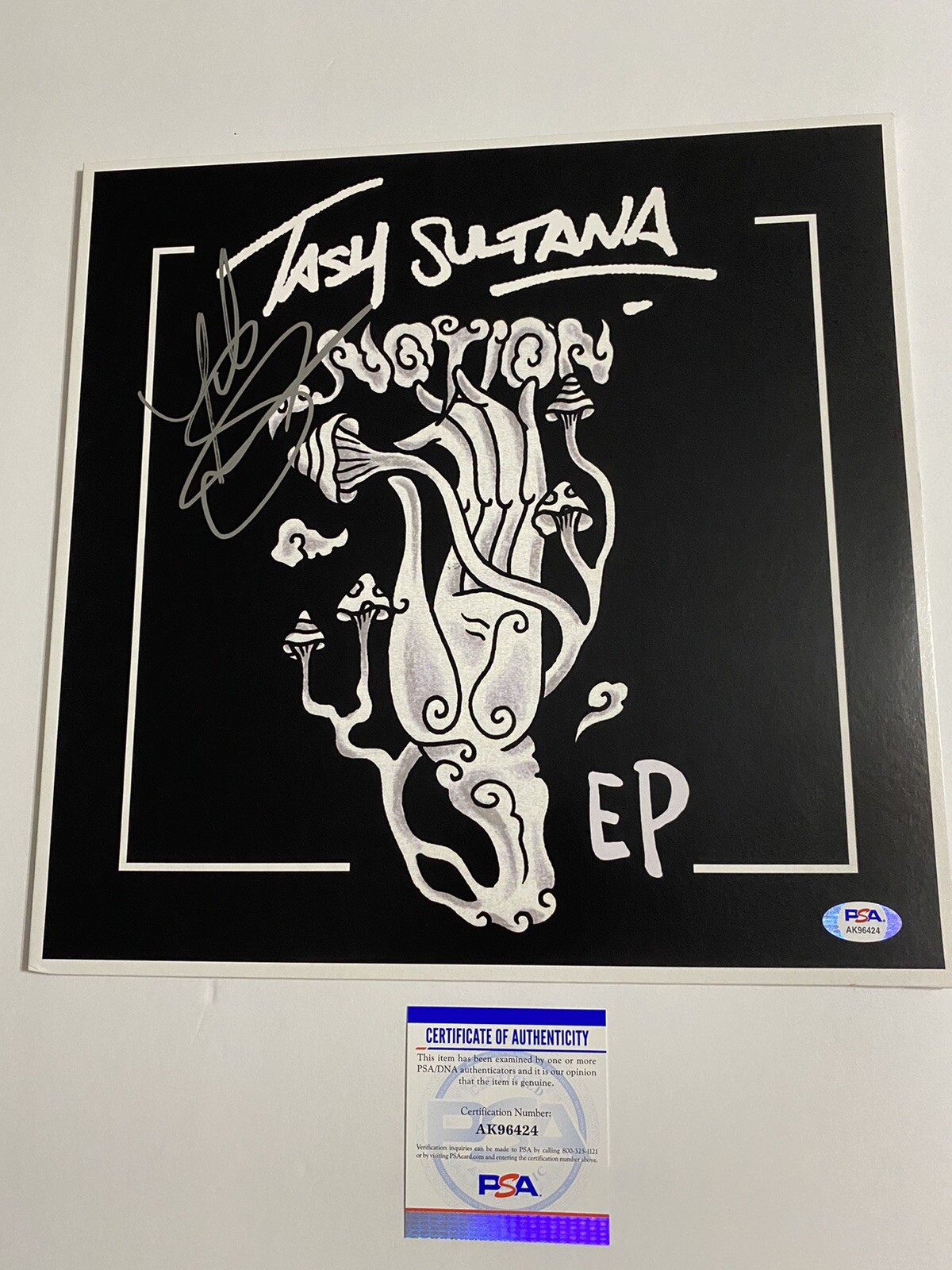Tash Sultana Pop Star Signed 'NOTION' Vinyl Album Record Flow State PSA Singer
