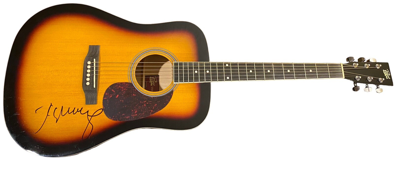 JOHN COUGAR MELLENCAMP SIGNED AUTOGRAPH ACOUSTIC GUITAR Jack and Diane PROOF
