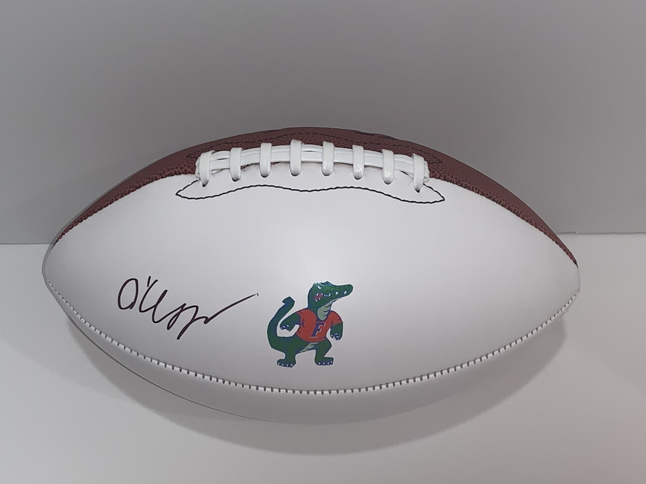 O'CYRUS TORRENCE SIGNED FOOTBALL FLORIDA GATORS NFL STAR PROOF
