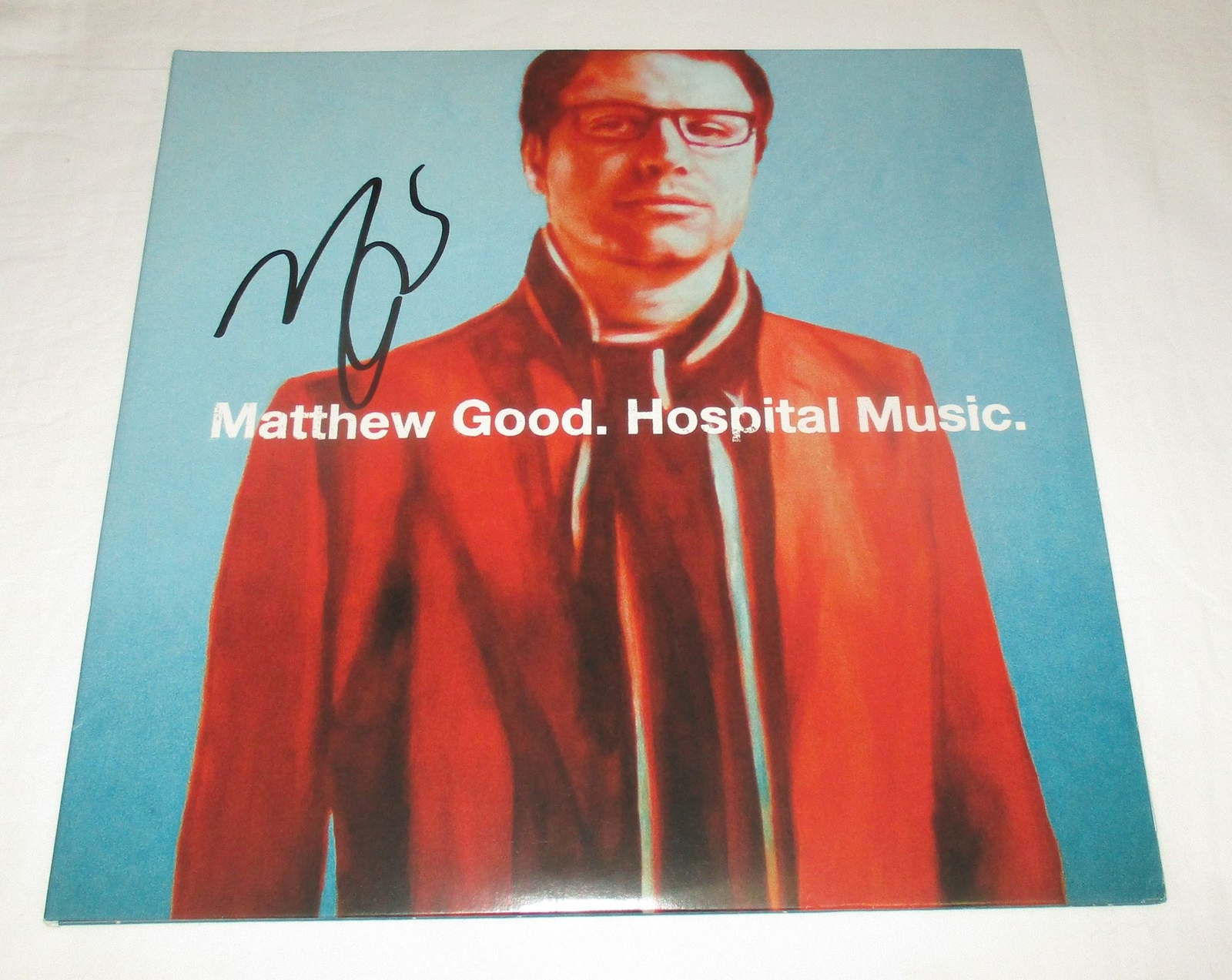 MATTHEW GOOD SIGNED HOSPITAL MUSIC VINYL RECORD JSA
