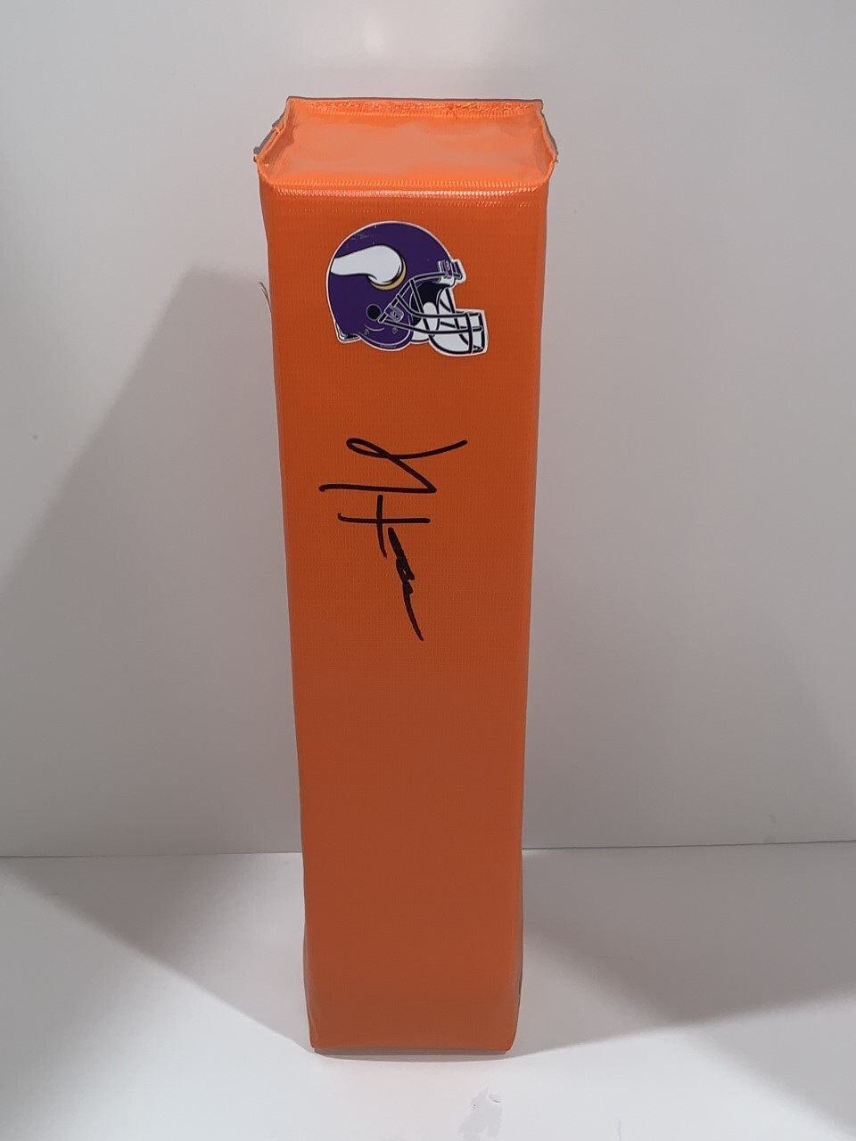 JAREN HALL SIGNED TOUCHDOWN PYLON MINNESOTA VIKINGS NFL STAR PROOF
