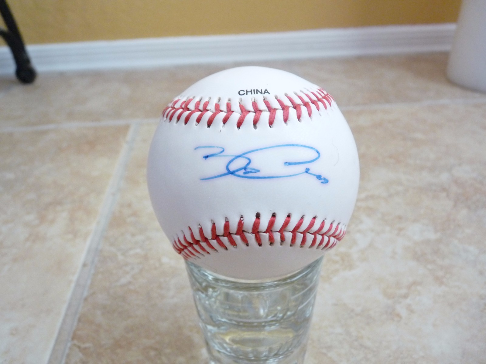 BOBBY CROSBY OLB3 Official Signed Autographed Baseball Ball PSA Guaranteed