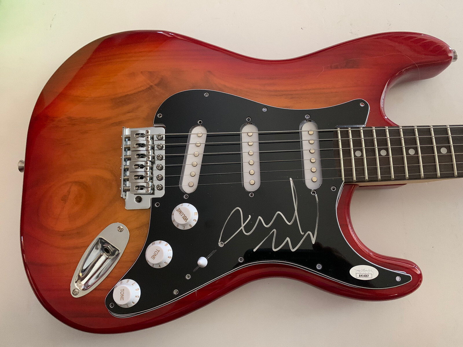 Mike McCready Pearl Jam Signed Autographed Guitar JSA Certified