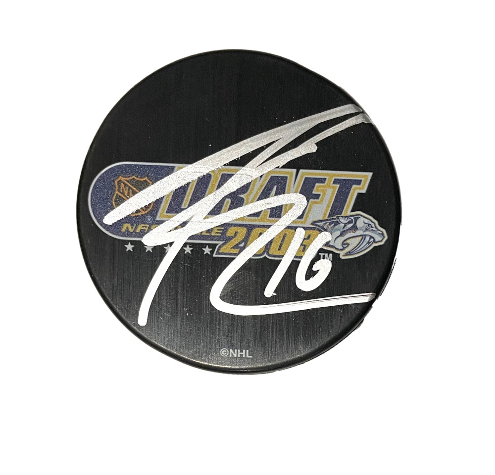 Paul Bissonnette Signed Autograph Hockey Puck - Biz Nasty Barstool Sports Host
