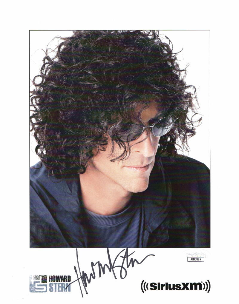Howard Stern Signed Autograph 8x10 Photo - SiriusXM King of All Media JSA COA
