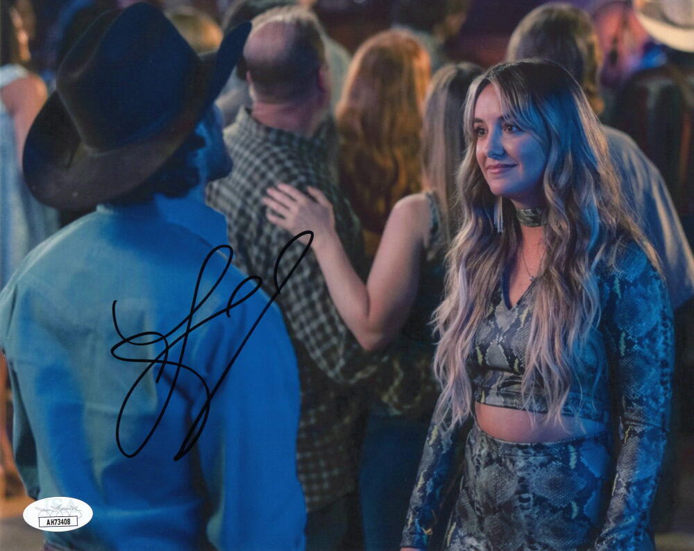 Lainey Wilson Signed Autograph 8x10 Photo - Bell Bottom Country Tougher JSA COA
