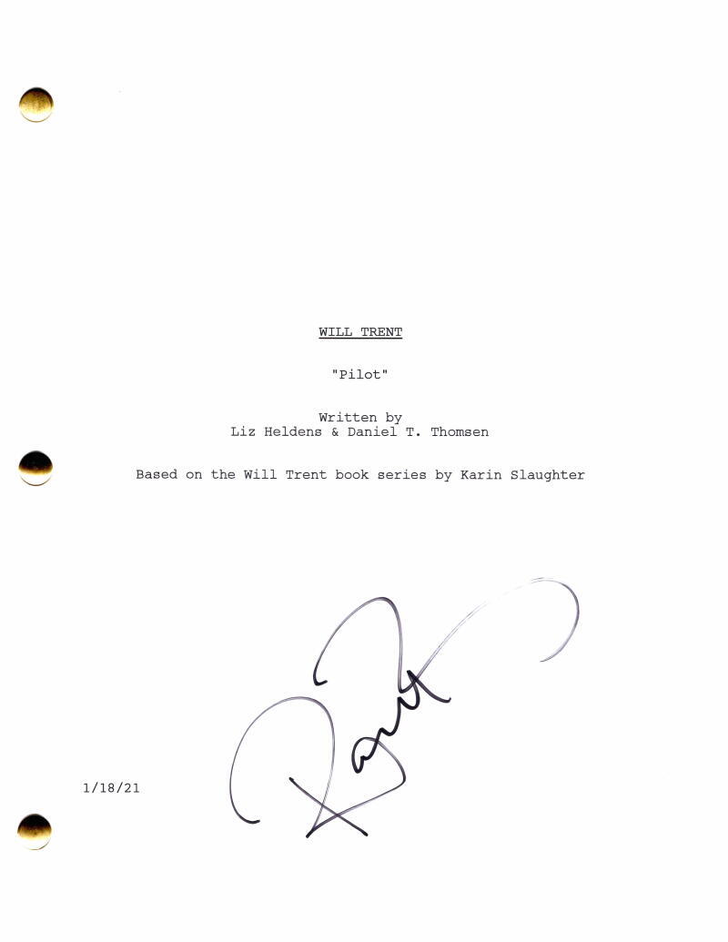 Ramon Rodriguez Signed Autograph Will Trent Full Pilot Script - Transformers
