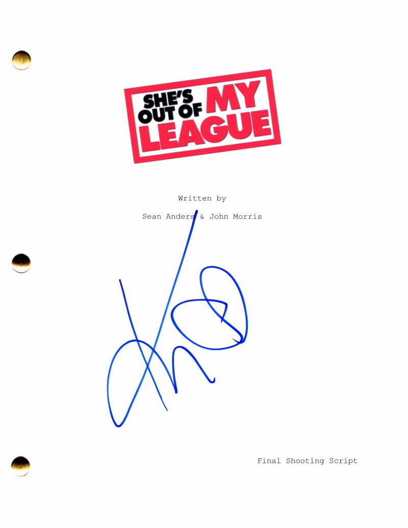 Krysten Ritter Signed Autograph She's Out Of My League Full Movie Script
