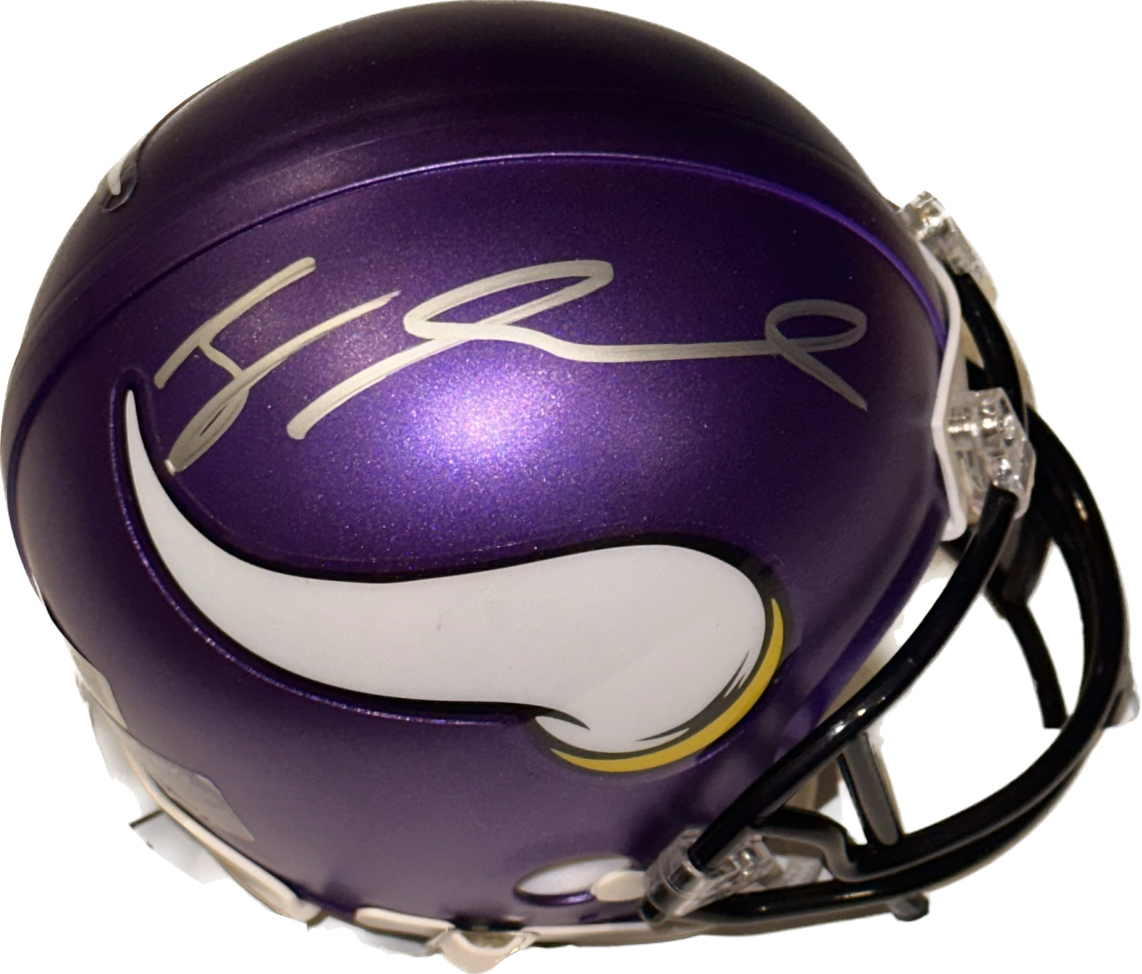 ZA’DARIUS SMITH SIGNED MINNESOTA VIKINGS MINI-HELMET BECKETT AUTH. (BAS) COLLECTIBLE MEMORABILIA