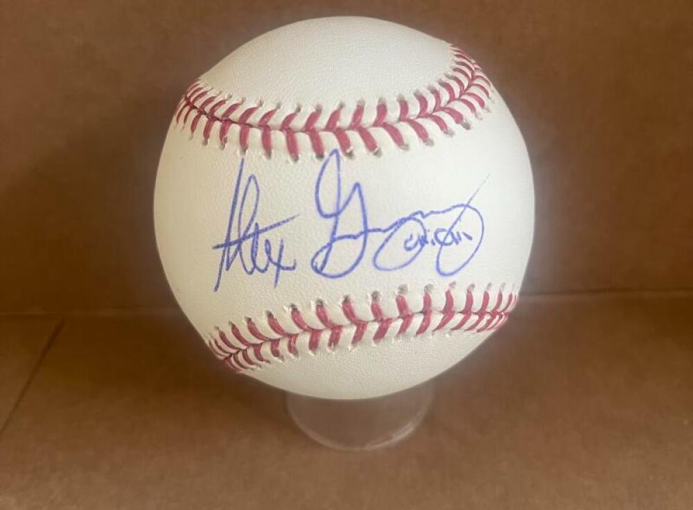 ALEX GONZALEZ BLUE JAYS/CUBS SIGNED AUTO BASEBALL BECKETT AUTHENTICATED