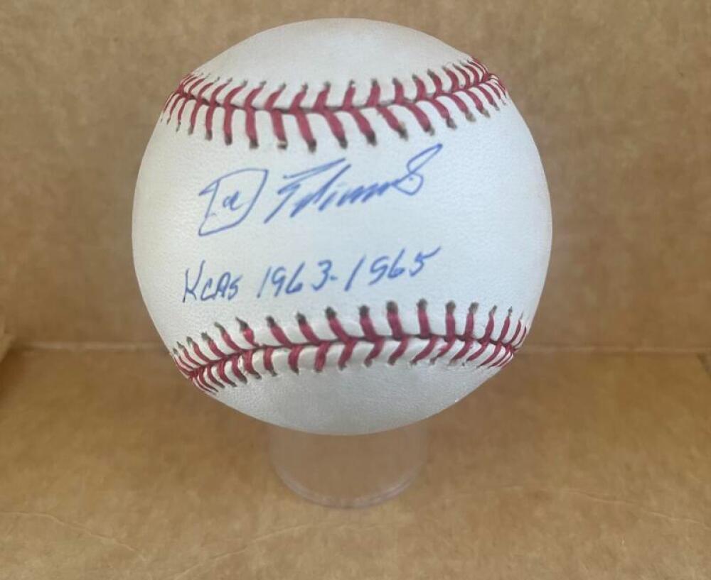 DOC EDWARDS KCA'S 1963-65 SIGNED AUTO M.L. BASEBALL JSA AH66073