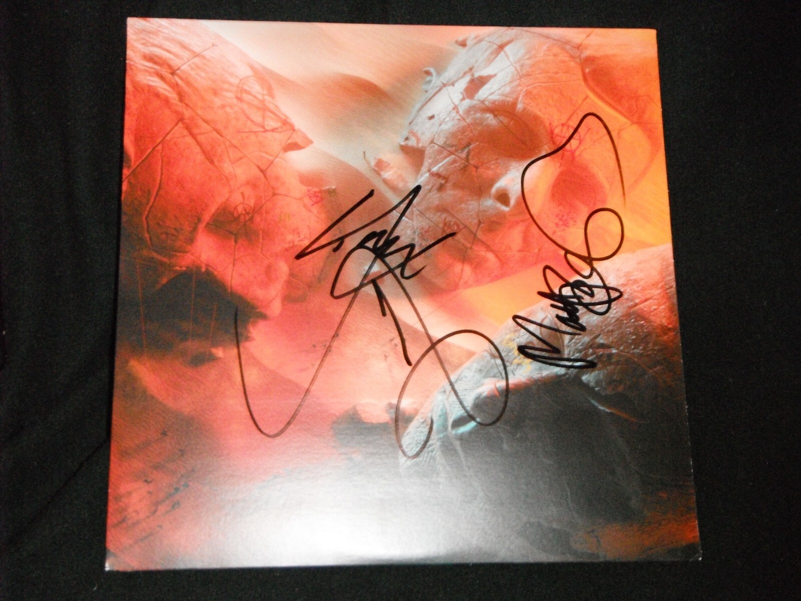 MUSE GROUP SIGNED WILL OF THE PEOPLE VINYL ALBUM MATT BELLAMY
