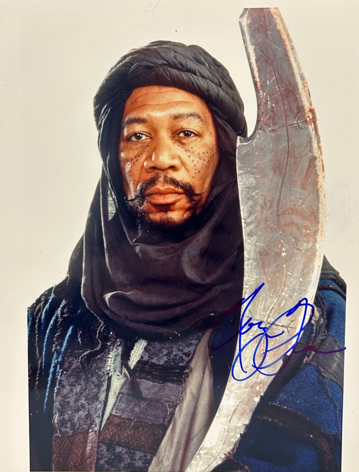 MORGAN FREEMAN Signed Autographed 8X10 Robin Hood Photo JSA COA
