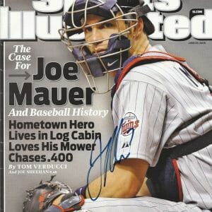 **GFA Sports Illustrated *JOE MAUER* Signed SI Magazine AD1 COA**