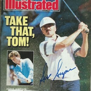 **GFA Sports Illustrated *SCOTT SIMPSON* Signed SI Magazine AD1 COA**