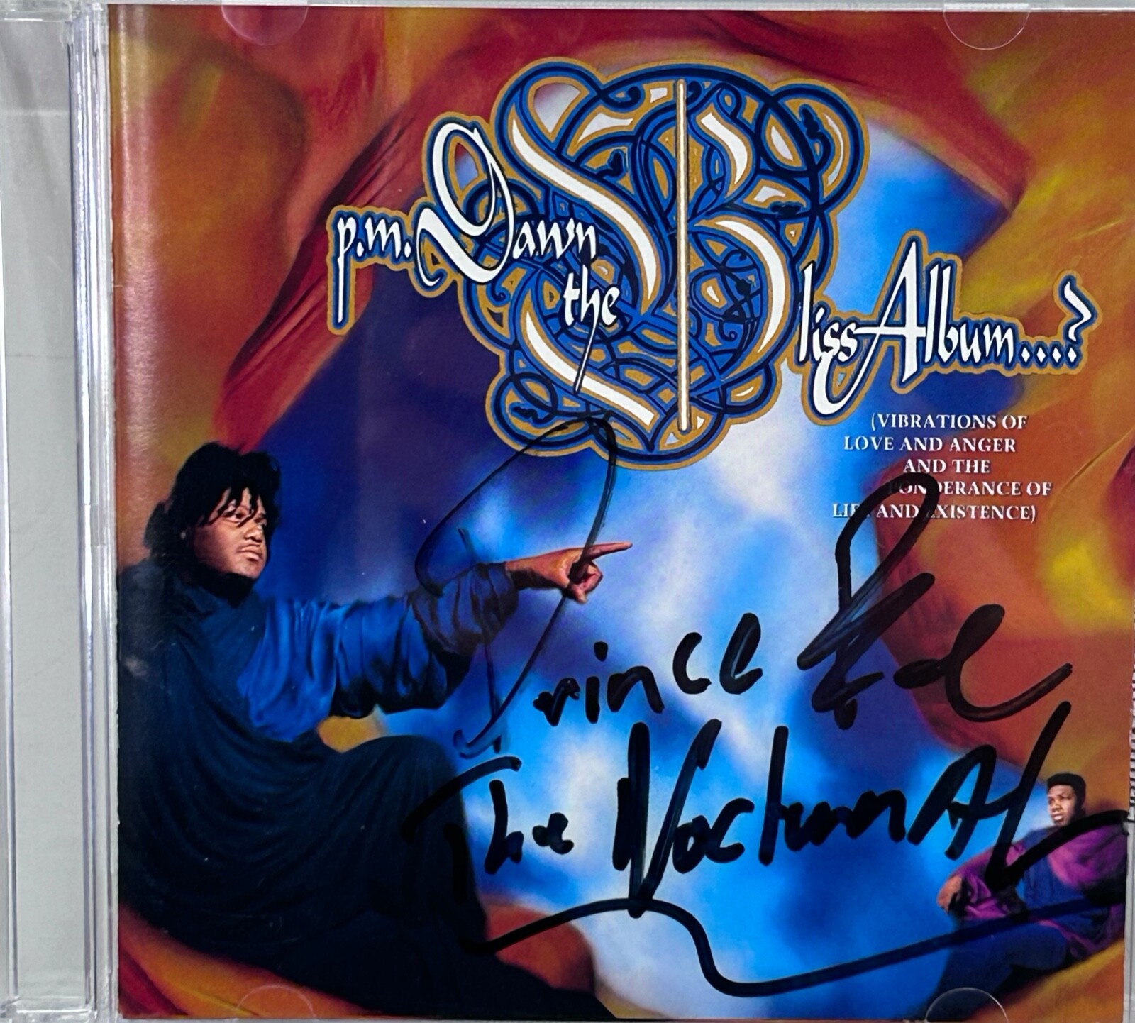 PRINCE BE Signed Autograph CD 