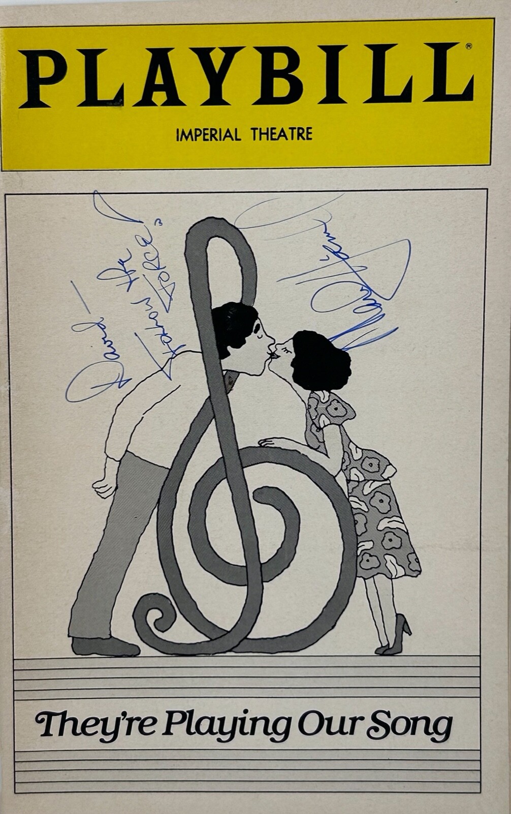 MARK HAMILL Signed Autograph Playbill 