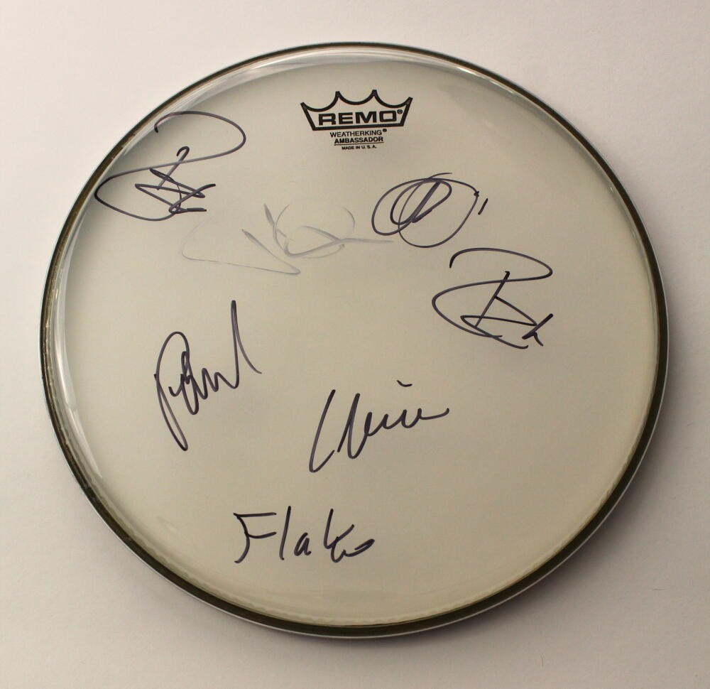 RAMMSTEIN FULL BAND SIGNED AUTOGRAPH 12