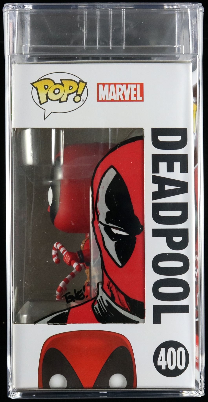 Tone Rodriguez Signed Funko Pop #400 PSA/DNA Encapsulated Deadpool Auto