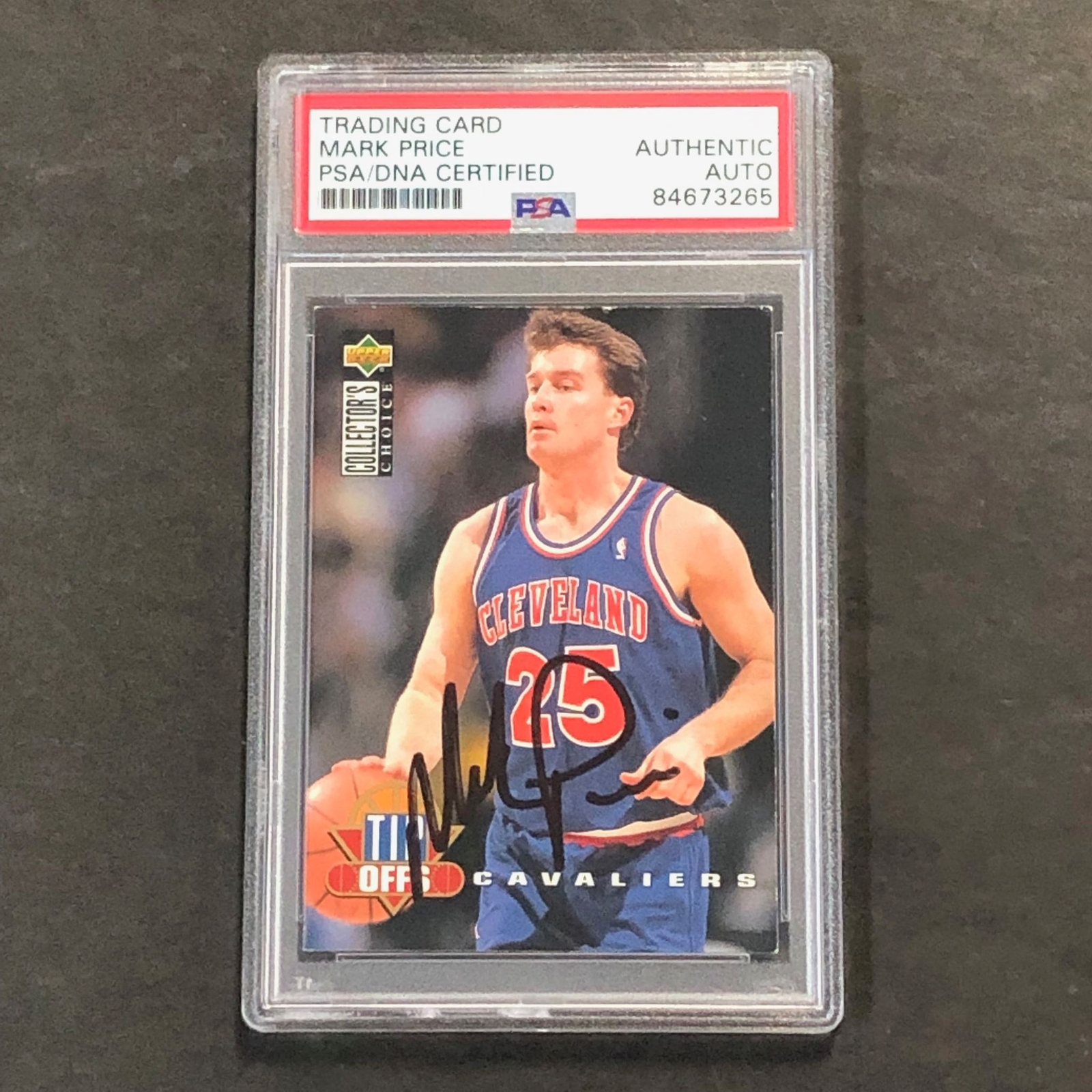 1994 Upper Deck Highlights #170 Mark Price Signed Card PSA AUTO Slabbed Team USA